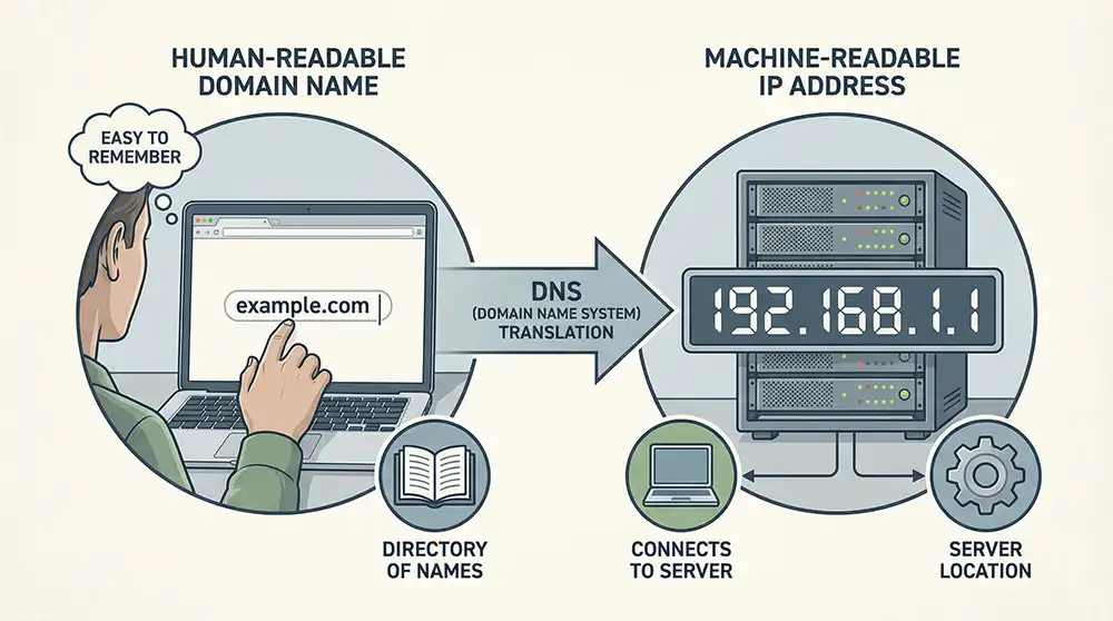 What Is a DNS Graphic explanation