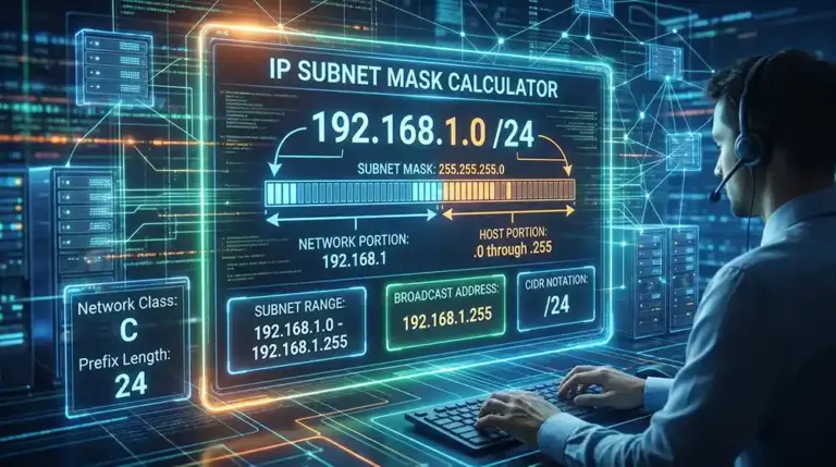 IP Address Subnet Mask Calculator