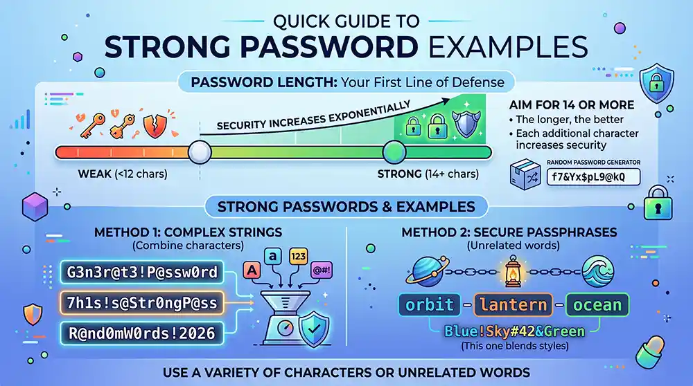 You are currently viewing Strong Password Examples: Secure Your Accounts with Best Practices in 2026